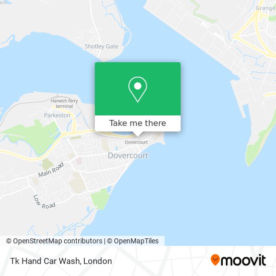 Tk Hand Car Wash map
