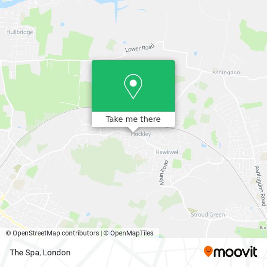 The Spa map