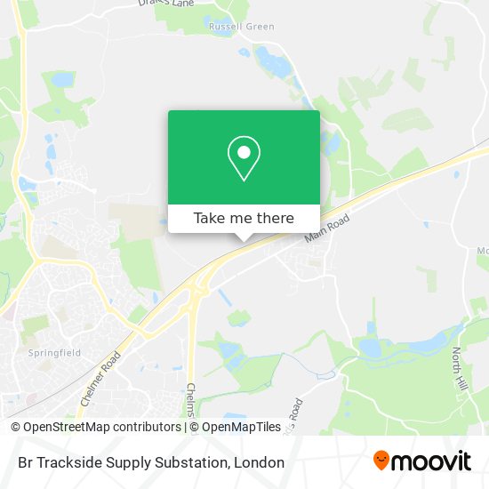 Br Trackside Supply Substation map