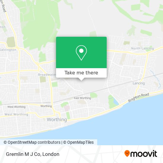 Gremlin M J Co map
