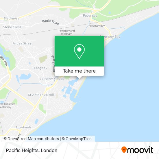 Pacific Heights map