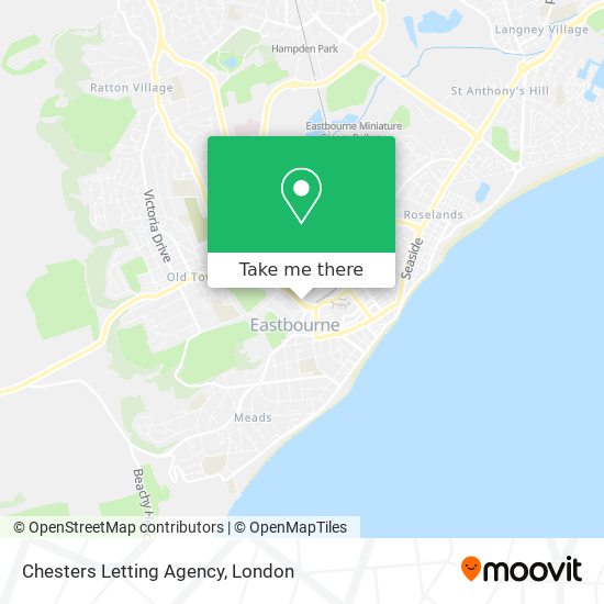 Chesters Letting Agency map