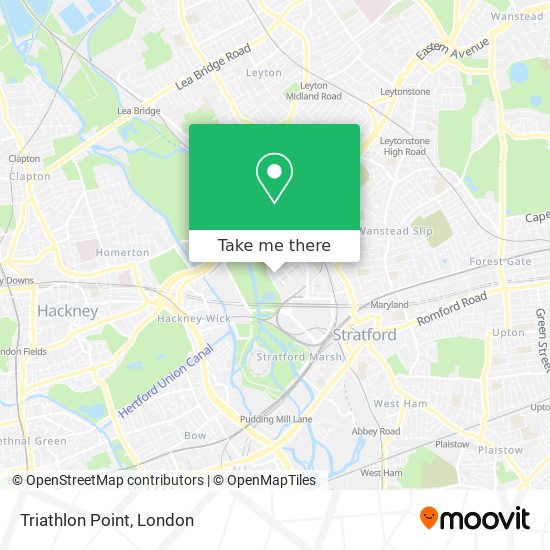 Triathlon Point map