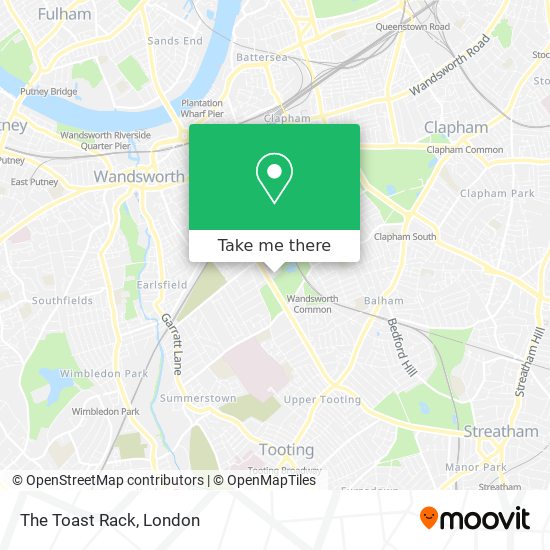 The Toast Rack map