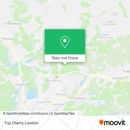Fuji Cherry map