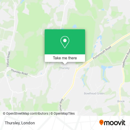 Thursley map