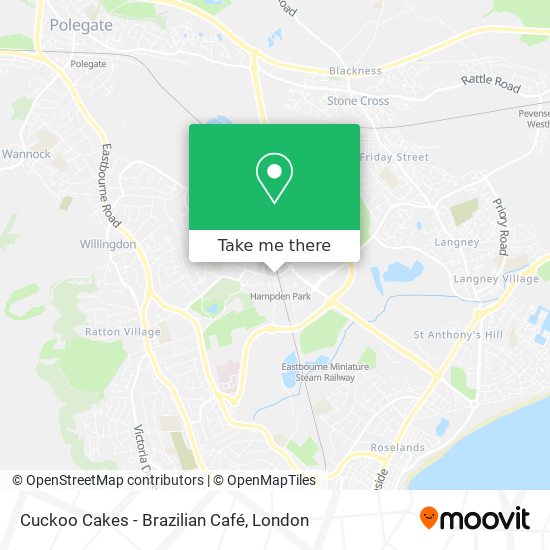 Cuckoo Cakes - Brazilian Café map