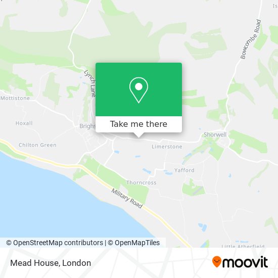 Mead House map