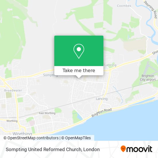 Sompting United Reformed Church map