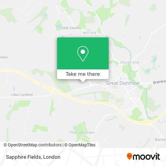 Sapphire Fields map