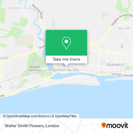 Walter Smith Flowers map