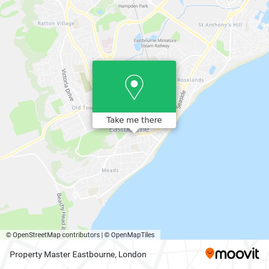 Property Master Eastbourne map