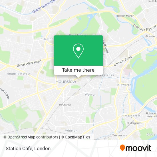 Station Cafe map