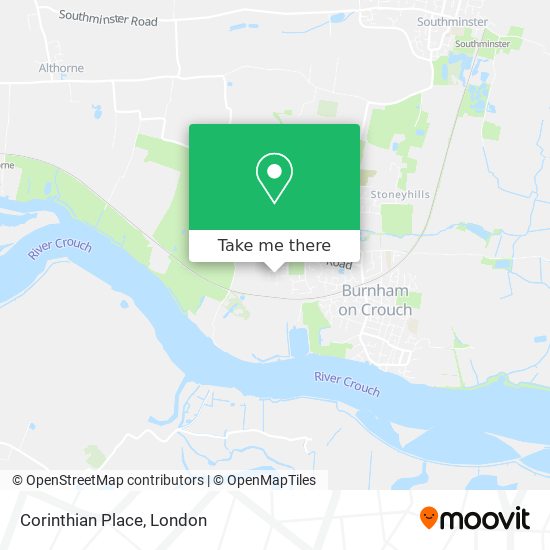 Corinthian Place map