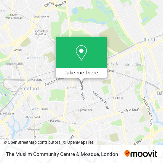 The Muslim Community Centre & Mosque map