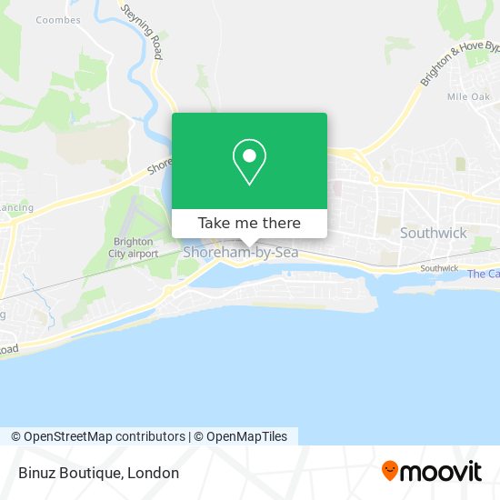 Binuz Boutique map