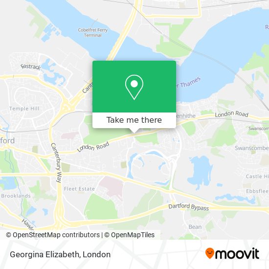 Georgina Elizabeth map