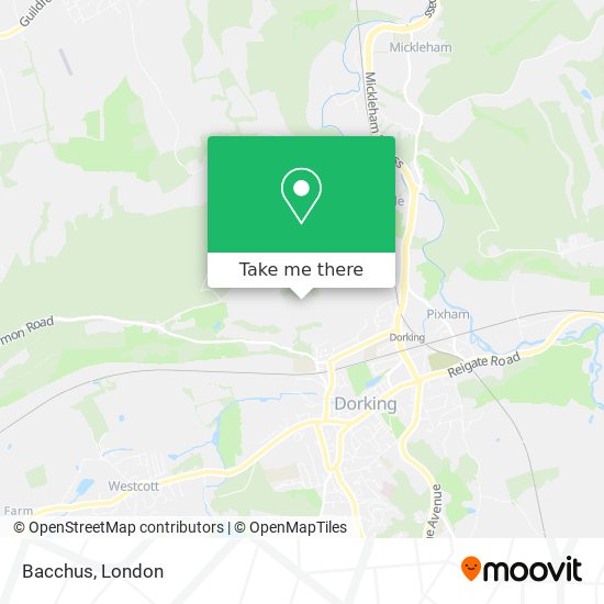 Bacchus map