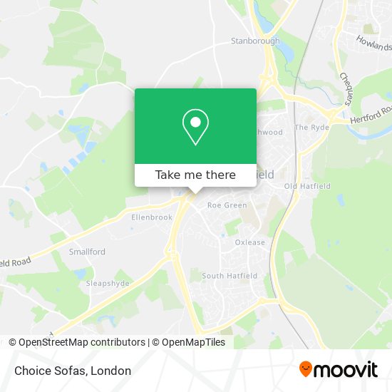 Choice Sofas map