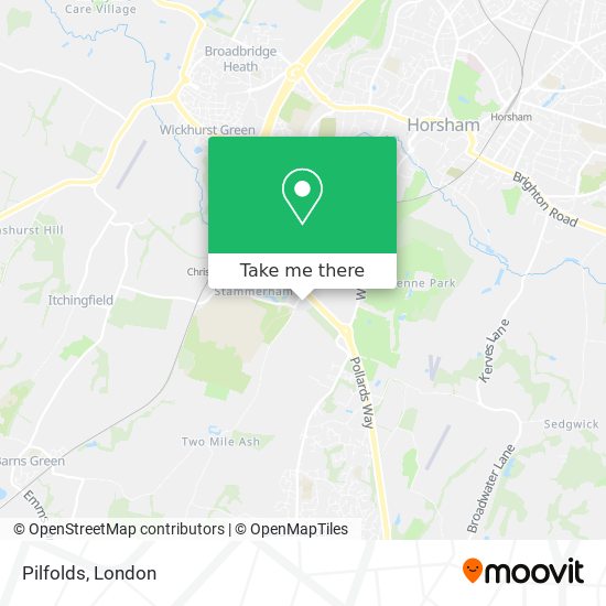 Pilfolds map