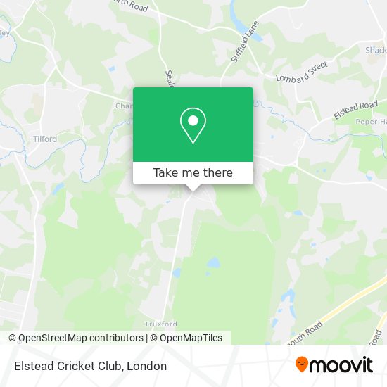Elstead Cricket Club map