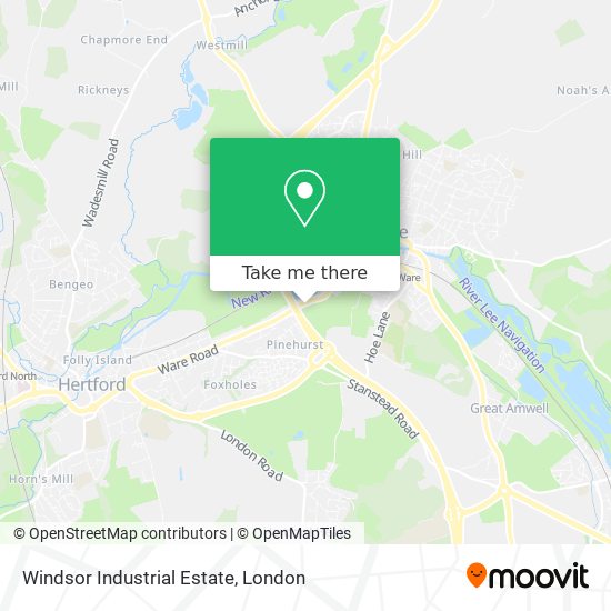 Windsor Industrial Estate map