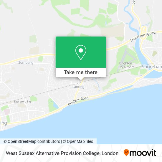 West Sussex Alternative Provision College map
