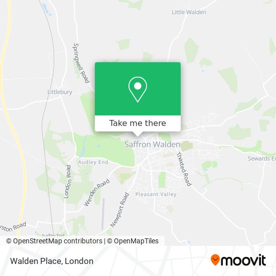 Walden Place map