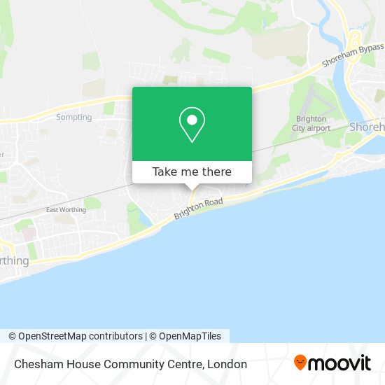 Chesham House Community Centre map