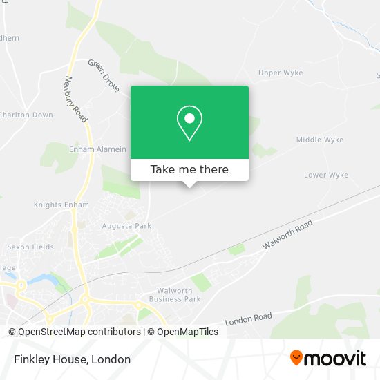 Finkley House map