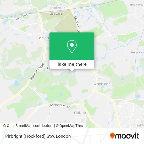 Pirbright (Hockford) Stw map