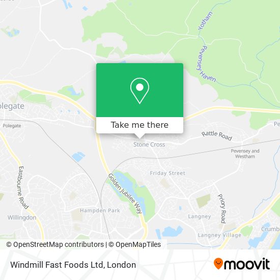 Windmill Fast Foods Ltd map