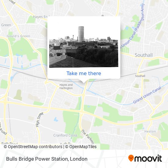 Bulls Bridge Power Station map