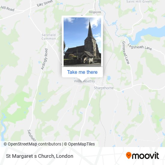 St Margaret s Church map