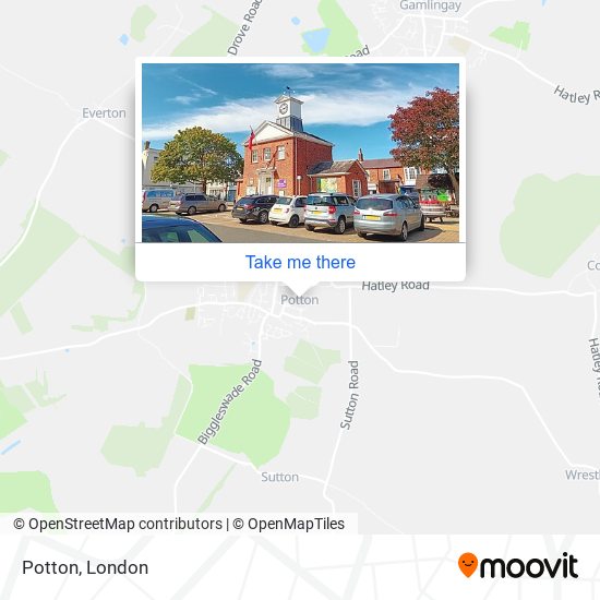 Potton map