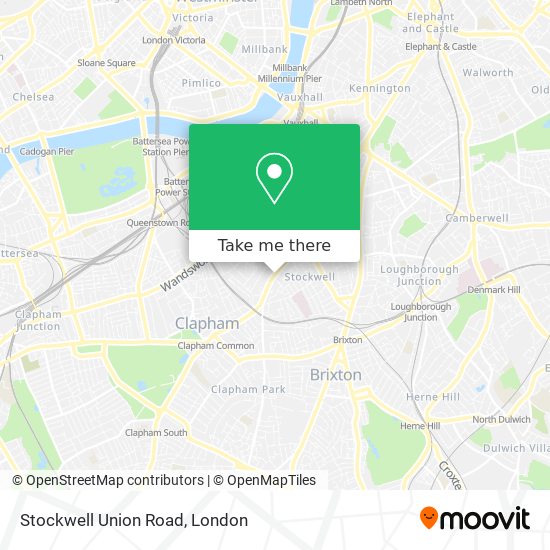 Stockwell Union Road map