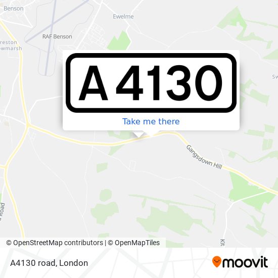 A4130 road map