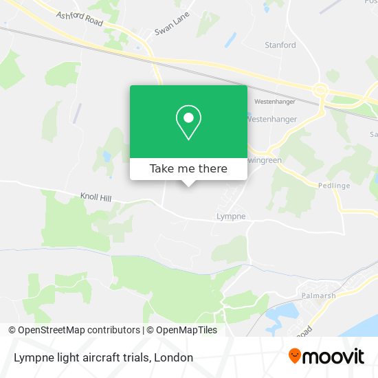Lympne light aircraft trials map