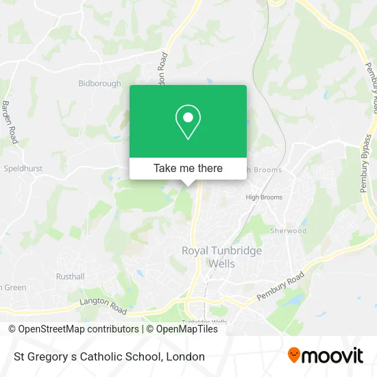 St Gregory s Catholic School map