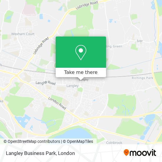 Langley Business Park map