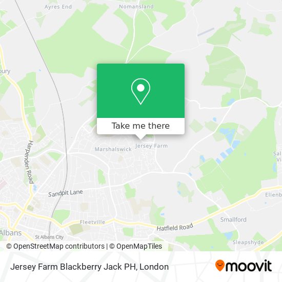 Jersey Farm Blackberry Jack PH map