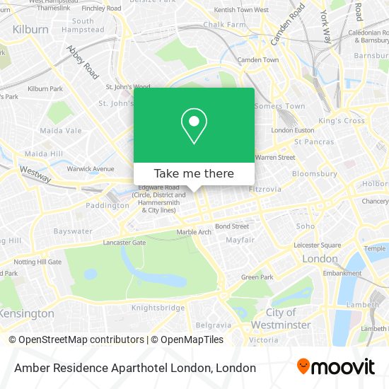 Amber Residence Aparthotel London map