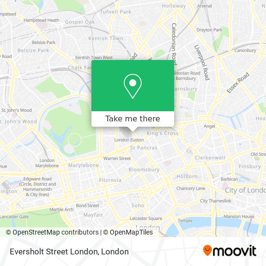 Eversholt Street London map