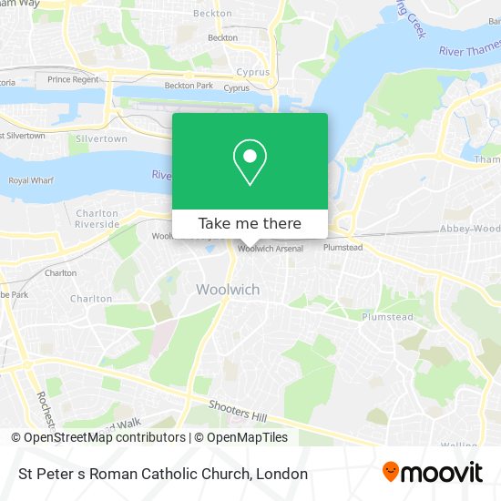 St Peter s Roman Catholic Church map