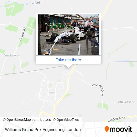 Williams Grand Prix Engineering map