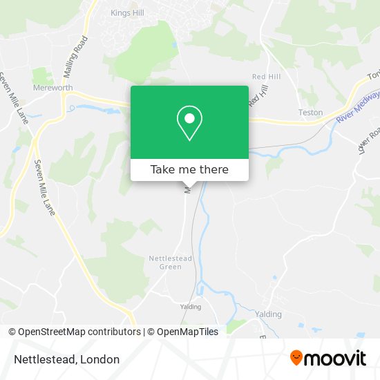 Nettlestead map