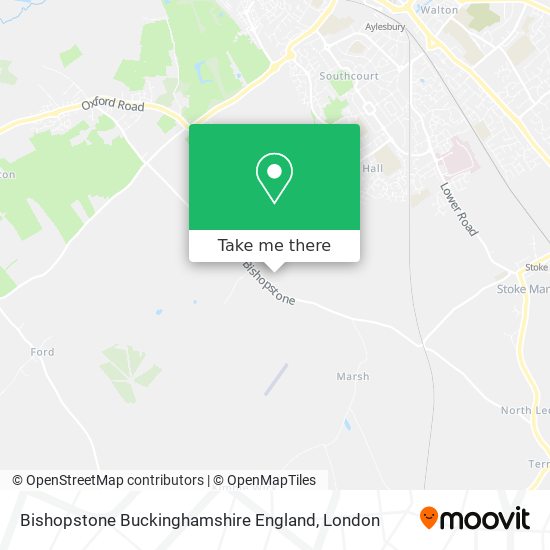 Bishopstone Buckinghamshire England map