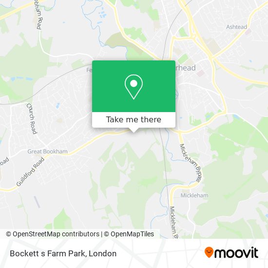 Bockett s Farm Park map