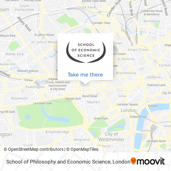 School of Philosophy and Economic Science map