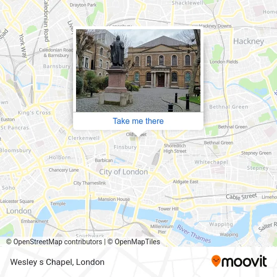 Wesley s Chapel map